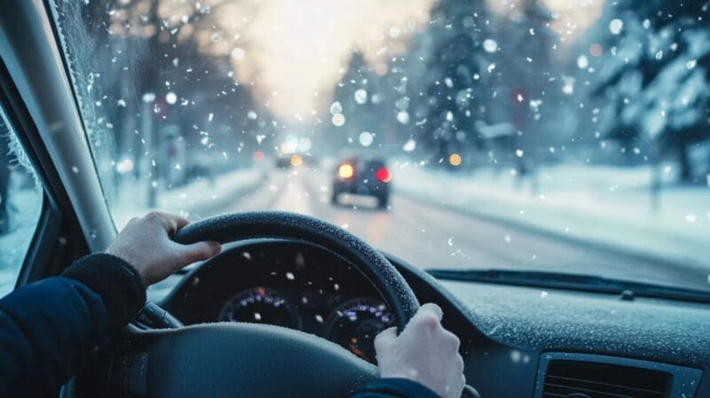 Ice driving